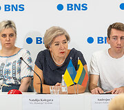 Organizacijos ,,Dapamoga&ldquo; spaudos konferencija