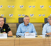 Andrii Dykun, Kazys Starkevičius, Viktoras Pranckietis