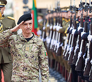 Lietuvos kariuomenės vadu gen. ltn. Valdemaras  Rup&scaron;ys susitiko su Portugalijos Respublikos kariuomenės vadu gen. Jos&eacute; Nunes da Fonseca