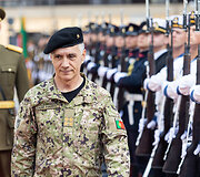 Lietuvos kariuomenės vadu gen. ltn. Valdemaras  Rup&scaron;ys susitiko su Portugalijos Respublikos kariuomenės vadu gen. Jos&eacute; Nunes da Fonseca
