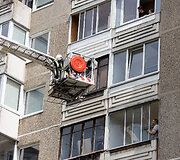 Gaisras Fabijoni&scaron;kių g. 59