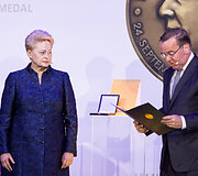 Dalia Grybauskaitė, Borisas Pistorius