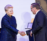 Dalia Grybauskaitė, Borisas Pistorius
