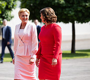 Prezidentas Gitanas Nausėda susitiko su Lenkijos vadovu Andrzejumi Duda