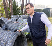 Pirmojo Inžinerinių priemonių parko kontrmobilumo pajėgumui didinti pristatymas