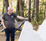 Pirmojo Inžinerinių priemonių parko kontrmobilumo pajėgumui didinti pristatymas