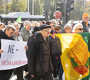 Profesinių sąjungų protestas