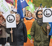 Profesinių sąjungų protestas