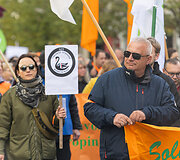 Profesinių sąjungų protestas