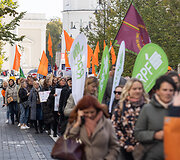 Profesinių sąjungų protestas