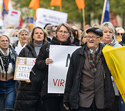 Profesinių sąjungų protestas