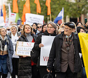 Profesinių sąjungų protestas