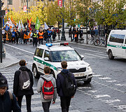 Profesinių sąjungų protestas