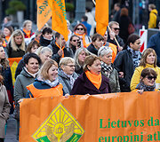 Profesinių sąjungų protestas