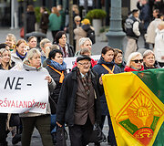 Profesinių sąjungų protestas