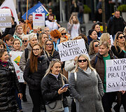 Profesinių sąjungų protestas