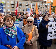 Profesinių sąjungų protestas