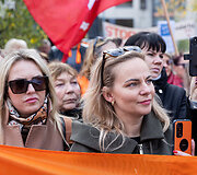 Profesinių sąjungų protestas