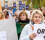 Profesinių sąjungų protestas