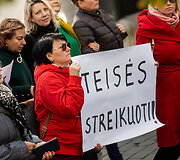 Profesinių sąjungų protestas