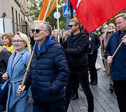 Profesinių sąjungų protestas