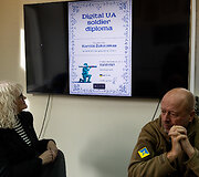 Naujo &bdquo;Blue/Yellow&ldquo; skaitmeninio paramos Ukrainai projekto pristatymas