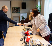 Lietuvos &scaron;vietimo darbuotojų profesinės sąjungos susitikimas su &Scaron;vietimo, mokslo ir sporto ministru
