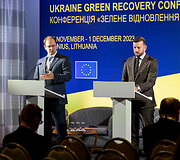 Ruslan Strilets, Virginijus Sinkevičius