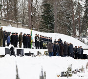 Atsisveikinimas su signataru Sauliumi Pečeliūnu