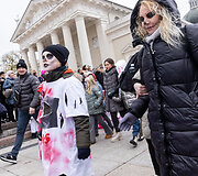 Meksikos bendruomenės Mirusiųjų dienos eisena
