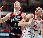 KMT ketvirtfinalio rungtynės: Vilniaus &ldquo;Rytas&rdquo; - Utenos &ldquo;Uniclub Casino-Juventus&rdquo;