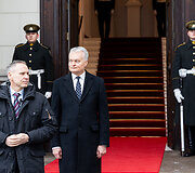 Gitanas Nausėda susitiko su Lenkijos Prezidentu Andrzejumi Duda