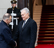 Gitanas Nausėda susitiko su Lenkijos Prezidentu Andrzejumi Duda