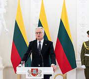Gitano Nausėdos ir Lenkijos Prezidento Andrzejaus Dudos spaudos konferencija