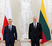 Gitanas Nausėda susitiko su Lenkijos Prezidentu Andrzejumi Duda