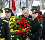 1863&ndash;1864 m. sukilimo pagerbimo ceremonija Rasų kapinėse