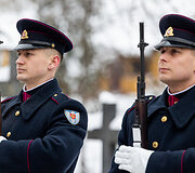 1863&ndash;1864 m. sukilimo pagerbimo ceremonija Rasų kapinėse
