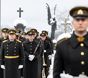 1863&ndash;1864 m. sukilimo pagerbimo ceremonija Rasų kapinėse