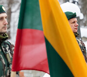 1863&ndash;1864 m. sukilimo pagerbimo ceremonija Rasų kapinėse
