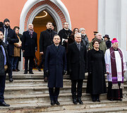 1863&ndash;1864 m. sukilimo pagerbimo ceremonija Rasų kapinėse