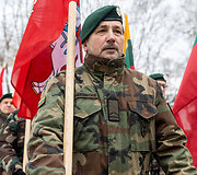 1863&ndash;1864 m. sukilimo pagerbimo ceremonija Rasų kapinėse