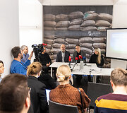 Lietuvos architektų rūmų rekomendacijų pristatymas dėl priedangų  įrengimo