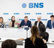 Spaudos konferencija apie mi&scaron;kų kirtimą