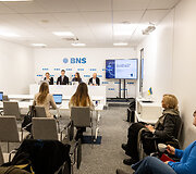 Spaudos konferencija: &bdquo;2023 m. pagrindiniai ekonominiai ir socialiniai rodikliai&ldquo;