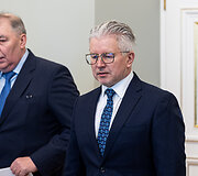 Gitanas Nausėda susitiko su ūkininkų organizacijų atstovais