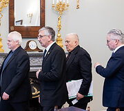 Gitanas Nausėda susitiko su ūkininkų organizacijų atstovais