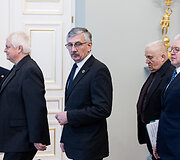 Gitanas Nausėda susitiko su ūkininkų organizacijų atstovais
