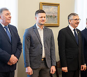 Gitanas Nausėda susitiko su ūkininkų organizacijų atstovais