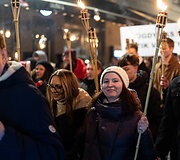 &bdquo;Pro Patria&ldquo; eitynės su fakelais