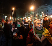 &bdquo;Pro Patria&ldquo; eitynės su fakelais